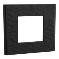Рамка 1-пост deco material камінь Schneider NU600277
