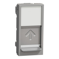 Центр плат rj45keystone/systimax 1 м ал. Schneider NU946030