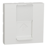 Центр плат rj45keystone/systimax 2 м біл Schneider NU946118