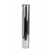 Труба димохідна нерж 1м. ø180мм 1.0 мм