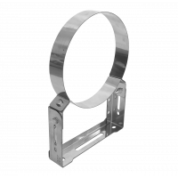 Хомут настінний нерж. ø220мм 50-100мм