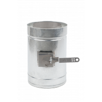 Регулятор тяги димаря нерж/нерж ø110/180мм 0.8 мм