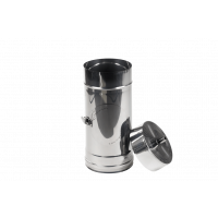 Ревізія димохідна нерж. ø220мм 1мм