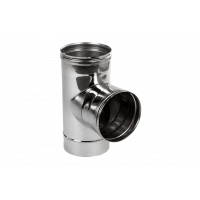 Трійник димохідний 90° нерж. ø300мм 1мм