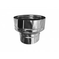 Старт-сендвіч димохідний нерж/нерж ø110/180мм 0.8 мм