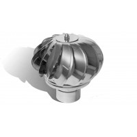 Турбовент димохідний нерж. ø200мм