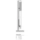 Стальной радиатор Purmo Vertical тип  22C 2100x600 мм