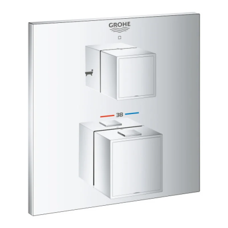Термостатичний змішувач прихованого монтажу Grohe Grohtherm Cube 24155000
