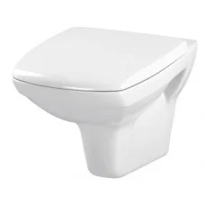 Унитаз подвесной Cersanit Carina CleanOn + крышка SZCZ1000921608
