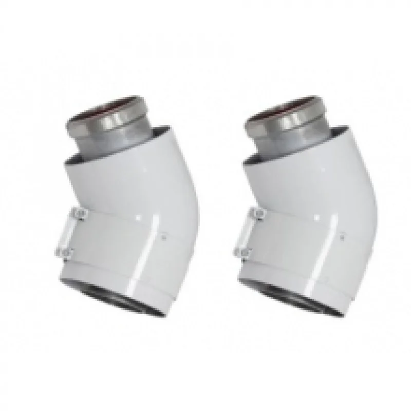 Комплект концентрических отводов Vaillant 45° 60/100 мм (2 шт) (турбо)