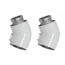 Комплект концентрических отводов Protherm 45° 60/100 (2 шт) (турбо)