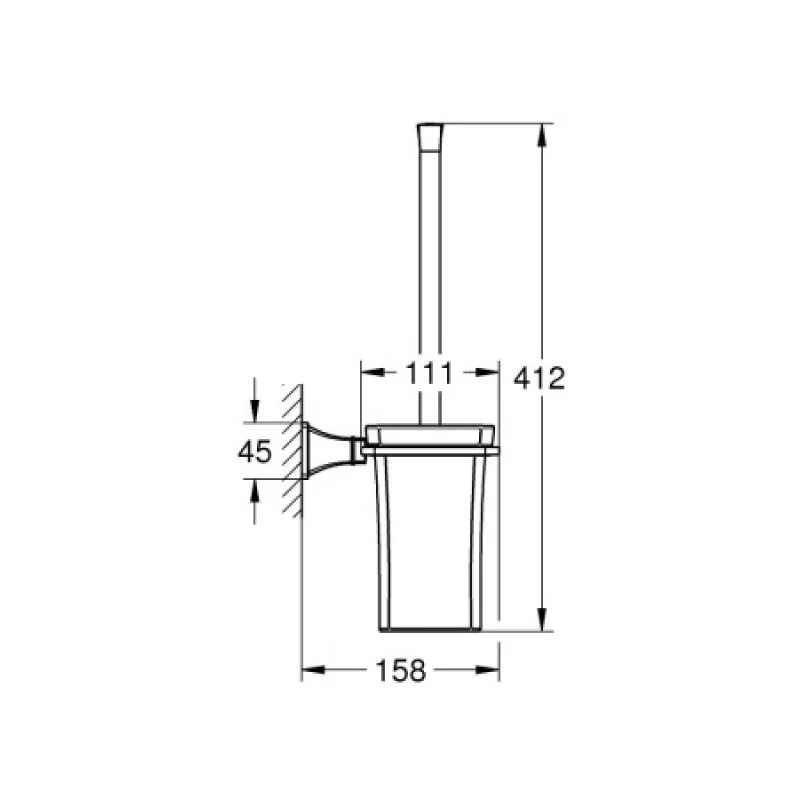 Туалетный ерш Grohe Grandera 40632000