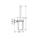 Туалетный ерш Grohe Grandera 40632000