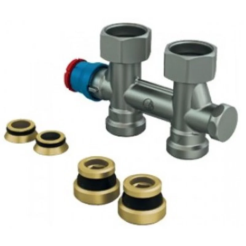 Кран для полотенцесушителей GIACOMINI прямий 3/4 F x 3/4 E R385TX013