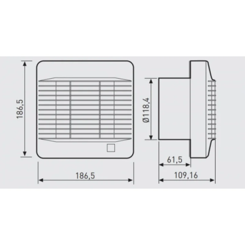 Вентилятор Soler&Palau EDM-200 C 230V 50 5211552400