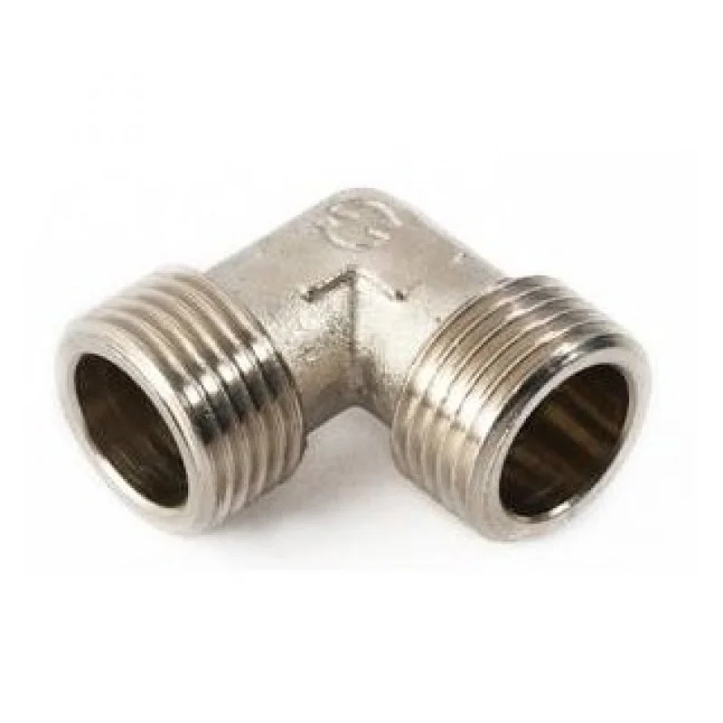 Уголок General Fittings латунный никелированный 1"х1" НН 270020N101000A