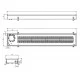 Внутрипольный конвектор CARRERA SE (Inox) 230/1500/90 Electro 220