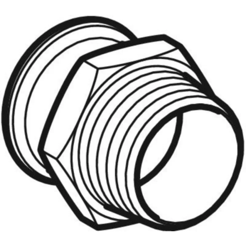 Переходник Geberit Mapress из нержавеющей стали, с наружной резьбой: d=42мм, R=1 1/2"