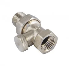 Клапан обратного потока Schlosser никелированный прямой DN 15 GZ 1/2 x GW1/2 601300004