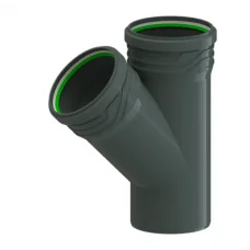 Тройник редукционный ASG 75 - 50 мм 45° 6543122