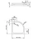Душовий піддон RADAWAY Siros A Compact 900х900х170 SBA9917-2