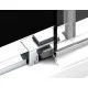 Душевые двери RADAWAY Idea DWJ 130 правые, ширина 1287-1312 мм 37803-01-12NR