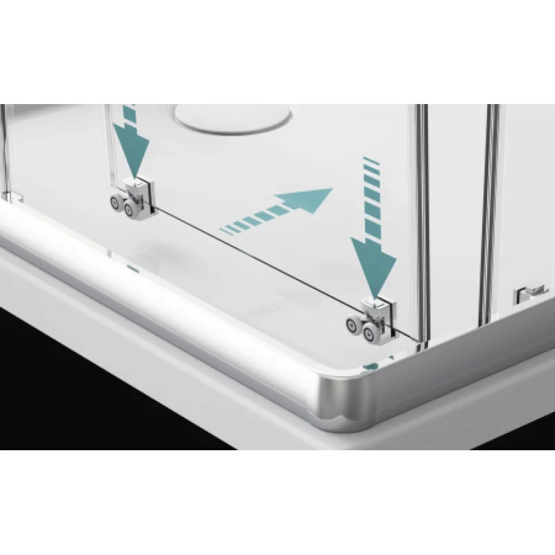 Душевая кабина Radaway Premium Plus E 900х1900 30493-01-01N