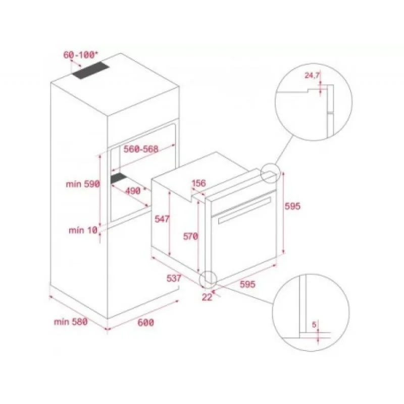 Духовой шкаф Teka HLB 630 41560132