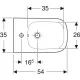 Биде подвесное Geberit Smyle Square 500209011