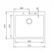 Кухонна мийка Teka Forsquare 500х400 115230007