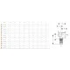 Колено настенное Geberit Mepla 20-1/2 L=3.6см 612.289.00.5