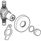 Колено настенное Geberit Mepla 20-1/2 L=3.6см 612.289.00.5
