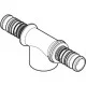 Тройник Geberit Mepla с внутренней резьбой 40-1 1/4-40 605.364.00.5