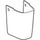 Полупьедестал Geberit Smyle Square 500575011