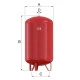 Расширительный бак Flamco Flexcon 800 л 16805