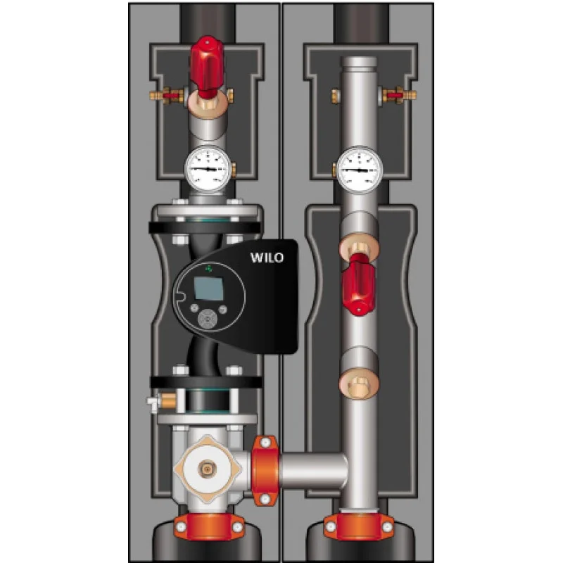 Насосная группа Meibes FL-MK 2" Wilo Stratos 50/1-8 MEIH-66548.12WI