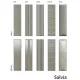 Плитка Sartoria Vibes Salvia Flat 62x250х8,5мм гладкая/глазурованная, для стены SAVIFL0262G