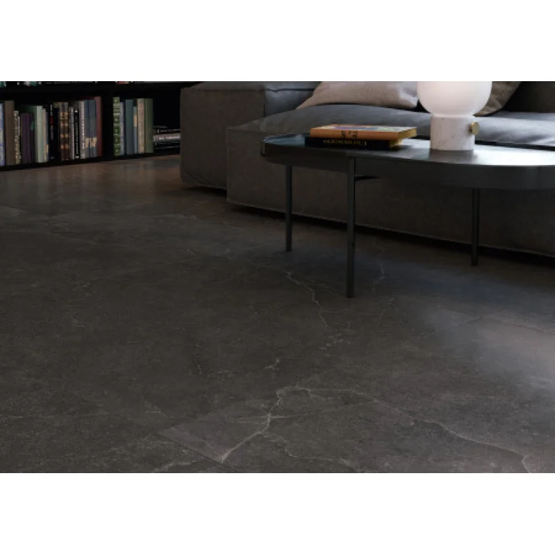Плитка керамогранитная Cottodeste Lithos Carbon 1200x600х6,5мм Kerlite, гладкая/матовая soft EKXLT05