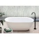 Ванна акрилова Hatria Vasche BT 01 170x78x60 см білий/Cenere 45Y7AX25