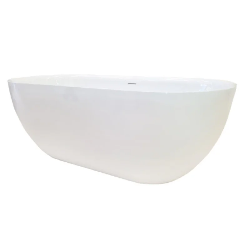 Ванна акрилова Hatria Vasche BT 01 170x78x60 см білий/Creta 28Y7AX25