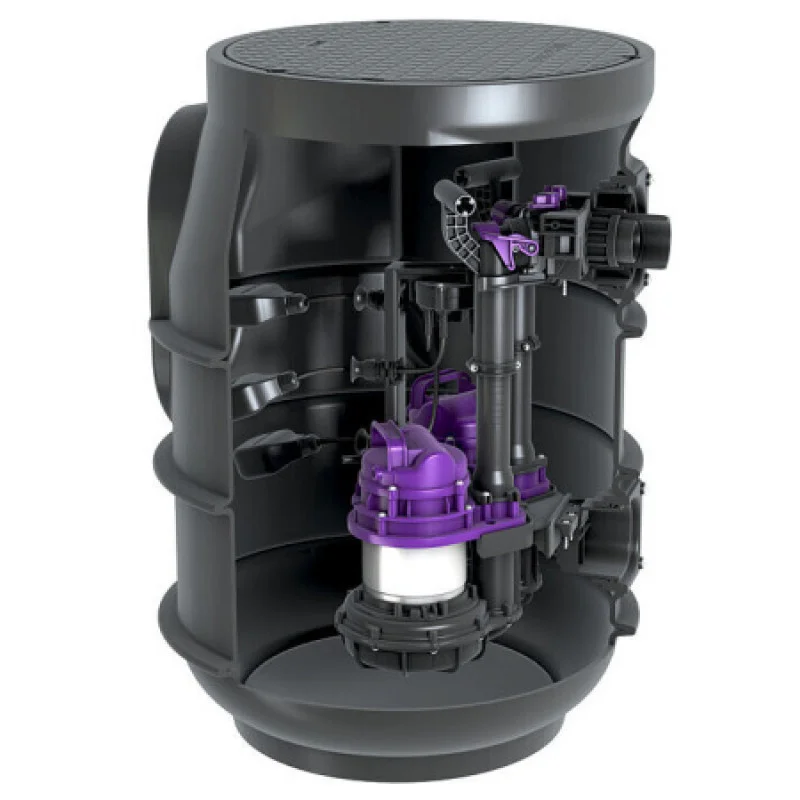 Насосная станция Kessel Aqualift F Basic Duo Tronic 828711PL