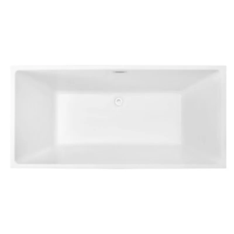 Ванна акриловая Hatria Vasche BT 02 170x74x59 см белый/Sabbia 26Y7AZ25