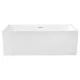 Ванна акриловая Hatria Vasche BT 02 170x74x59 см белый/Sabbia 26Y7AZ25