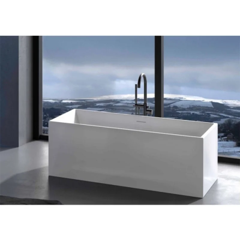 Ванна акриловая Hatria Vasche BT 02 170x74x59 см белый/Sabbia 26Y7AZ25