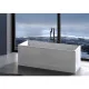 Ванна акриловая Hatria Vasche BT 02 170x74x59 см белый/Sabbia 26Y7AZ25