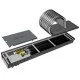 Внутрипольный конвектор Cooltherm Ventherm 2450/200/80 V-2450.200.80-P.С.