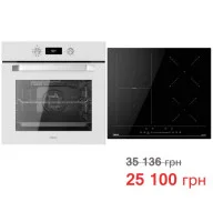Комплект бытовой техники Teka (духовой шкаф Easy HCB 6535 белый + варочная поверхность Flex Easy IBF 64200 S)